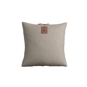 Lino Gris con Marron